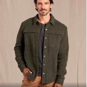 Toad&Co Olive Lightweight Shirt Jacket